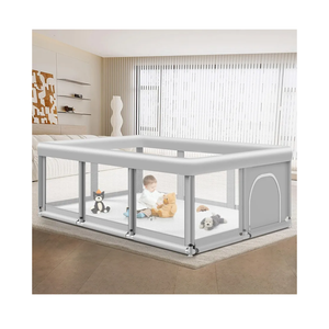 Baby Playpen Play Pens for Babies and Toddlers Baby Fence Baby Play Yards for Indoor & Outdoor with Breathable Mesh Anti-Fall Playpen