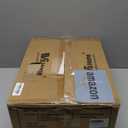 WBHome Pre-lit 9 Feet/106 Inch Christmas Garland Candy Shop Red & White Themed with 50 LED Lights Holiday Decorations, Battery Operated (Batteries NOT Included) 