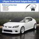 69350-21121 Liftgate Trunk Hatch Tailgate Door Lock Fits for Scion tC 2011-2016, Liftgate Trunk Hatch Tailgate Door Lock Actuator, Replace # 69350-21121 6935021121 69350-21120 6935021120