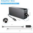 42V 1.7A AC Adapter Compatible with Segway Ninebot ES1 ES2 ES3 ES4 MAX ES4 Plus M365 G30LP E22 E25 T15 F20 F20 F20A F20D F25 F25E F30 F30D F30E F30S F40 F40D F40E D18 D28 D38 71W Charger