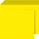 Bright Color Paper Regular 24lb - Size 9 x 12 Inches - 1 Ream of 500 Papers Per Pack (Bright Yellow)