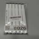 Arhomet 6pcs Black Alcohol Markers Set, Dual Tips Art Markers Drawing Sketched Double Tipped for Beginner Adults Artists (Black)