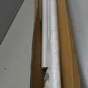 AIZESI 41-124 Inch Heavy Duty White Tension Curtain Rod - No Drilling, Adjustable, Rust-Resistant for Outdoor, Living Room, Window, Bathroom