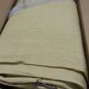 Amgo Heavy Duty 18' x 20' Beige Sun Shade Rectangle Pro Ring Shade Sail, 260 GSM Commercial Grade UPF50 Sunshade, Reinforced Corners & Edges 