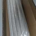 LazBlinds No Drill Cordless Roman Shades for Windows, 35.5"W x 60"H, Natural