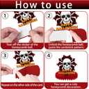 3 x 12pcs Halloween Decorations Honeycomb CenterpiecesBlack Orange Bloody Halloween Centerpieces Tables Toppers Party Decorations Supplies, Halloween Table Sign Decor