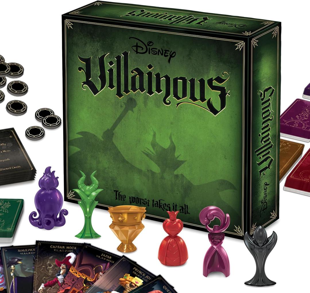 Ravensburger Disney Villainous Strategy Board Game for Age 10 and Up - 2019 Toty Game of The Year Award Winner
