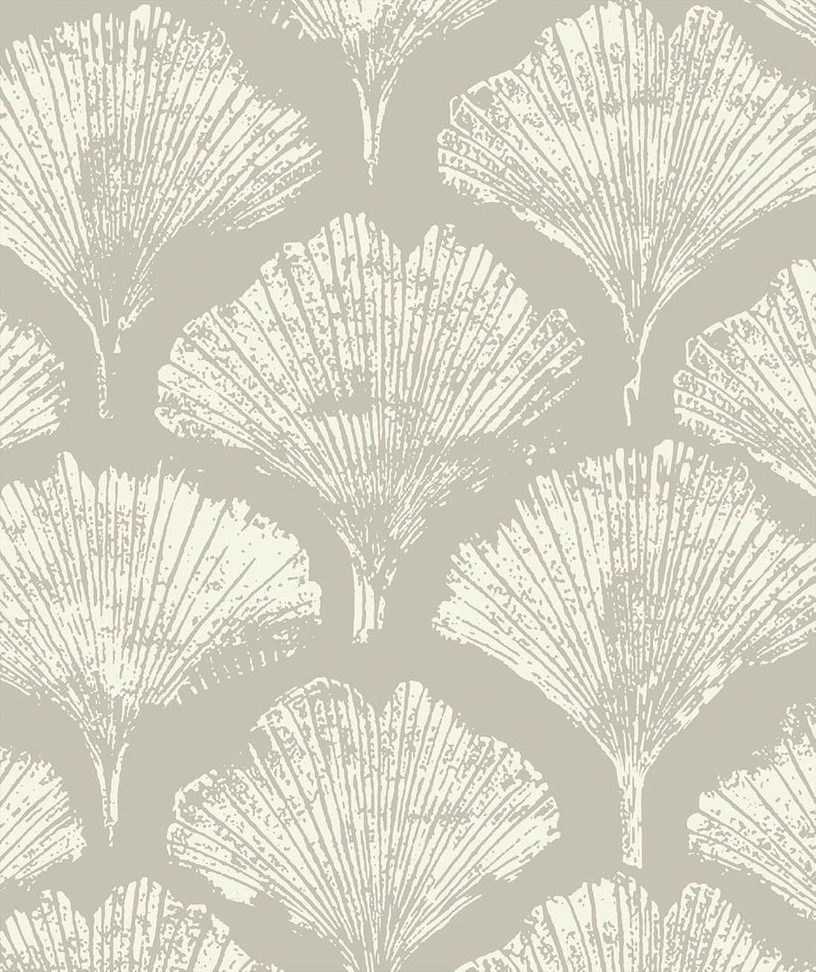 CiCiwind 17.3" × 197" Brown and White Peel and Stick Wallpaper Modern Wall Paper Boho Removable Self Adhesive Wallpaper for Bedroom Bathroom Boho Contact Paper for Cabinets Drawers Vinyl Rolls