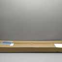 RYFT Chicken Feeding Trough 45", Heavy Duty Galvanized Steel Chicken Feeder with Crossbar, Holds 12 Chickens with Drainage Holes, Large Capacity Poultry Feeder Trough for Duck Geese Turkey Pigeon (Silver)