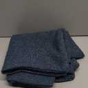 Woaboy Pack of 2 20x20 Inch Decorative Boucle Throw Pillow Covers Textured Square Pillowcaes Accent Solid Cozy Soft Cushion Covers Home Decor for Sofa Couch Living Room Home Decor,Dark Blue