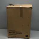 NINESTARS DZT-50-28 Automatic Touchless Motion Sensor Rectangular Trash Can, 13 Gal, Black Trim