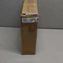 Set of 4 Plastic Carafe with Lid, 1 Liter Mimosa Bar Supplies, Large Square Base Juice Containers, Water Bottle, Milk Container, Clear Beverage Containers for Fridge