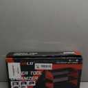 Power Tool Organizer with Charging Station, Heavy Duty Modular Wall Mount Rack for Garage & Shed Organization, 4 Drill Holders, Valentines Day Anniversary Birthday Gifts for Him Men Husband (Red) (3 Layer)