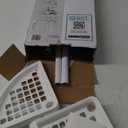Plastic Shower Caddy 10.6 In. X 97 In. With 4 Adjustable Shelves