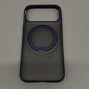 TORRAS for iPhone 17 Pro Max Case, 360 Magnetic Stand, [Fit for MagSafe] [4X Military-Grade Protection] Slim Case for iPhone 17 Pro Max, 6.9", Translucent Deep Blue, Ostand O3 Fitness Series