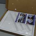 8.5x11 Acrylic Sign Holder 3 Pack Vertical Clear Table Menu Signs Holder,