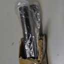 Black Tension Curtain Rod 41-166In, Extra Long Outdoor Curtain Rod