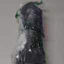 LavishCover Armless Chair Cover Office Desk Chair Cover, Waterproof and Elastic Criss Cross Chair Cover, Exquisite Vanity Chair Cover, Mid Back Wide Seat Accent Chair Covers(Grey, Corn, Just the Cover)