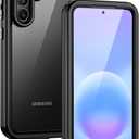 Lanhiem for Samsung Galaxy A57 Phone Case, IP68 Waterproof Black