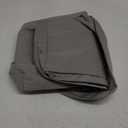 Explore Land Waterproof Dog Bed Cover Canvas Washable Dog Crate Pad Replacement Cover for 54 Inch Crate, 53Lx36Wx4H inch, Gray