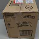 Huggies Little Swimmers Disposable Swim Diapers, Size 4 (24-34 lbs), 36 Ct (2 packs of 18), Packaging May Vary