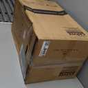 Garvee 13 gal / 50 L Plastic Trash Can with Lid, Large Garbage Can for Kitchen, Rustproof Step-on Kitchen Trash Bin with Liner Rim, Rear Handle, Soft Close Lid, Black