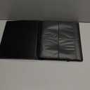 Moon Floral Card Binder 4 Pockets 160 Cards Slot Faux Leather