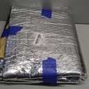 Car Heat Sound Deadening Insulation Mat, - 394 Mil 10.8 Sqft Automobile Sound Deadening & Heat Insulation Material for Auto Hood Engine Roof Door and Trunk,40 Inch x 40 Inch, Aluminum Foil Finish