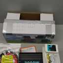 3000 Watt Pure Sine Wave Inverter 12V DC to 120V AC for RV, Truck, Solar, Home, Off-Grid, Power Inverter with 3 AC Outlet, 30W USB-C, 5V 3.1A USB, Hardwire Port, Remote Control, Surge 6000W