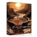 Coffee Landscape Puzzles for Adults 1000 Pieces, Fantasy Nature Scenery Puzzles Unique Art, Coffee at Sunset Scenic Jigsaw Puzzles for Adults Challenge