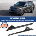 Windshield A-Pillar Molding Trim Kit Right Passenger Side Compatible with 2011-2019 Ford Explorer Replaces: 926-451, BB5Z-7803136-AA, BB5Z7803136AB, BB5Z7803136BA