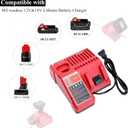 Lasica 12V 18V Multi-Voltage Battery Charger Compatible with Milwaukee 3.0A 12V/18V 48-59-1812 Rapid Charger Compatible with Milwaukee Lithium Heated Jacket Power Tool Battery Packs
