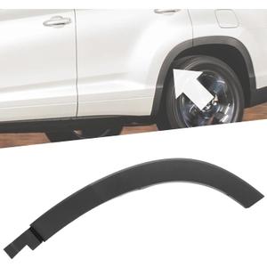 Rear Left Wheel Cover Fit for Highlander 2014 2015 2016 2017 2018 2019 Driver Side Wheel Cover Molding Trim for 750780E020