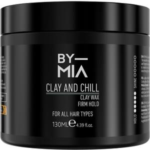 Clay and Chill Wax 4.4 fl oz, 130ml | Hair Clay Men | Matte Look | Firm Hold | Mens Hair Clay | Matt Clay Hair Men