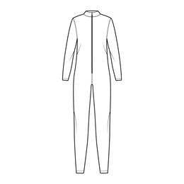 Women's Elegant Jumpsuit Casual Long M, Black