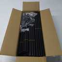 OYREL 5 Tier Shoe Organizer Rack for Closet, Entryway, Garage, Door, Space Saving, Shoe Holder Stand/Tower, Large, 20-25 Capacity (Black)