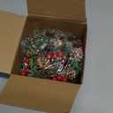 6 Pcs Christmas Candle Ring 4.7 Inch Mini Christmas Wreaths for Home Cabinets Artificial Berry Candle Rings with Pine Cones Small Wreaths for Home, Wedding, Christmas Holiday Table Decoration (Red)