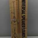 2 Pack Universal Speaker Stands Pair, Height Adjustable Tripod from 35 to 60 Inch 35 MM Compatible Insert with Carrying Bag for Stage