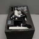 Microscope for Kids & Adults,40X-2000X Microscope with Phone Adapter & Slides Set,Suitable for Students School Lab and Home Education (White)