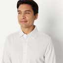 Amazon Essentials Men's Slim Fit Long Sleeve Wrinkle Resistant Stretch Dress Shirt (Lavender White Windowpane)