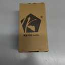 Kevin Textile Set of 2 Decor Burlap Natural Style Faux Linen Throw Pillow Cover Cushion Case for Floor with Invisible Hidden, 26-inches, Hazel Brown