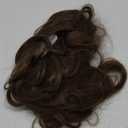 NAYOO Clip in Hair Extensions for Women 20 Inch Long Wavy Curly Chestnut Brown Hairpieces Full Head Synthetic Hair Hairpieces(6PCS,Chestnut Brown)