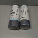 2 x Homaxy Tear Away Dish Cloths Rolls, 40 Sheets-11.8" X 11.8", Reusable Washable Dish Towels for Kitchen, Ultra Absorbent and Quick Drying Microfiber Cleaning Rags, Grey