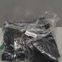 Moosehill Men's-Fleece-Lined-Cargo-Hiking-Pants Water-Repellent-Softshell-Snow-Ski-Pants for Winter Outdoor with 5 Pockets (34W x 30L, Black)