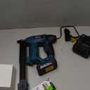 NEU MASTER Cordless Nail Gun Battery Powered, Battery Brad Nailer/Staple Gun NTC0023 20V Max. Battery and Charger Included for Upholstery, Woodworking, and Carpentry