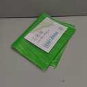 Refrigerator Liners for Shelves (12 Pack) by Lindas Essentials - Non-Adhesive Shelf or Drawer Liner, BPA-Free Fridge Mats for Kitchen & Cabinets, Easy to Clean, Ideal Household Essentials (Green) (12 Sheets (17.7 x 11.4 Inches))