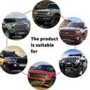 Universal Car Antenna Compatible with Ford Jeep JKU JLU Wrangler JK Rubicon Sahara Gladiator 2007-2024, Designed for Optimized FM/AM Reception, Flexible Rubber Antenna Replacement, (2in1,7&13IN)