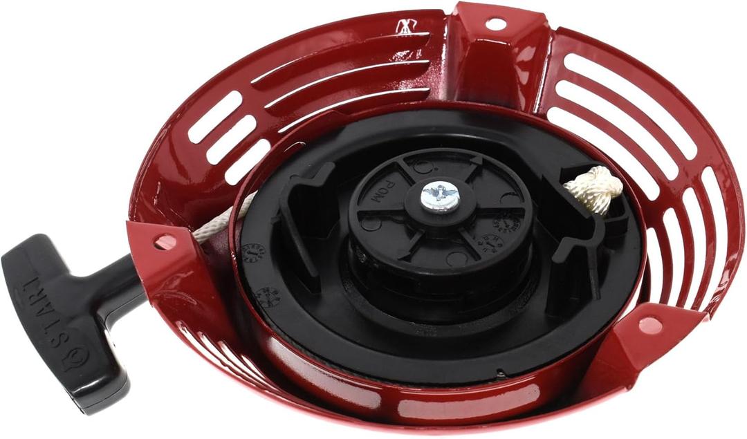 GXV160 Pull Start Recoil Starter Replacement for Honda HRA216 Parts Generator Engine Motor Replace 28400-Z1V-003ZB 28400-ZE7-003ZC(Straight Claw)