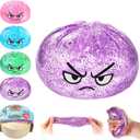 Malt Sugar Glitter Dumpling Squishy Mystery Box – Squeeze, Sensory & Fidget Desk Toys for Kids, Adults, Teens – Holiday & Birthday Gifts