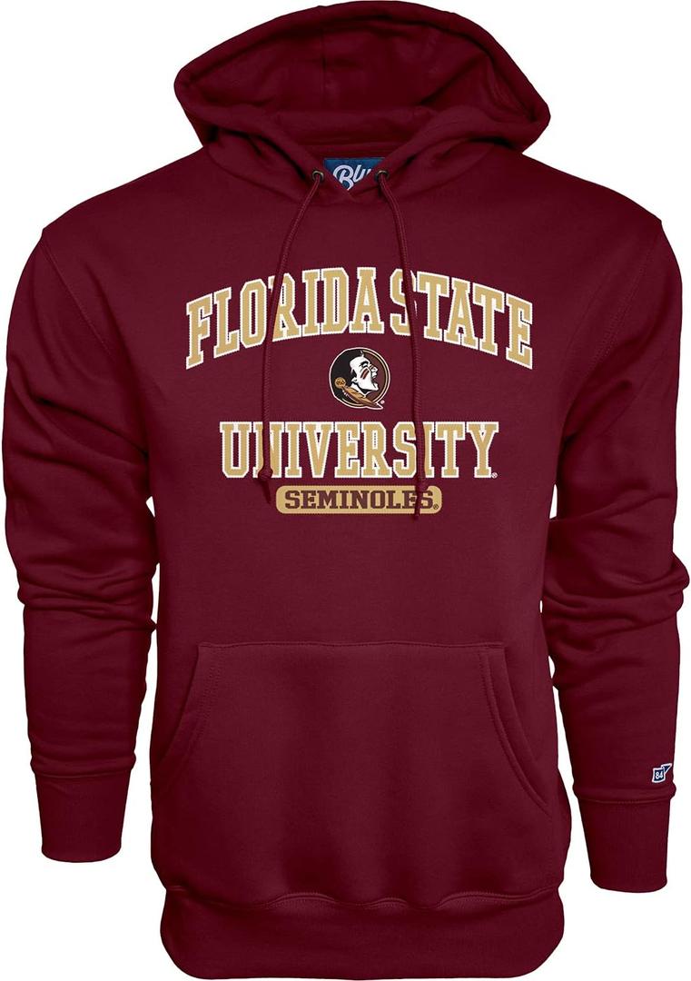 Blue 84 Men's Twill Applique Team Color Hoodie (Large)